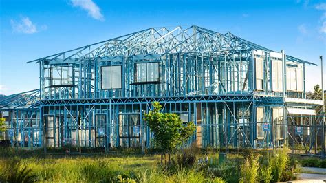 farm house frames metal|steel frame residential home construction.